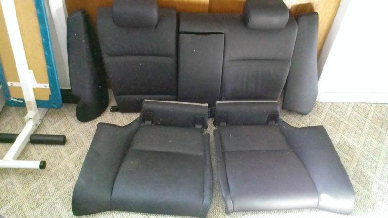 Bmw 335xi coupe rear seats