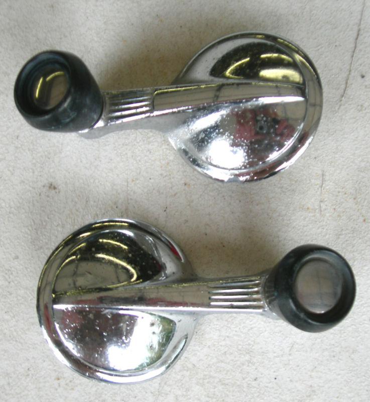 1955 1956  1957 chevy vent  window crank handles - set of 2