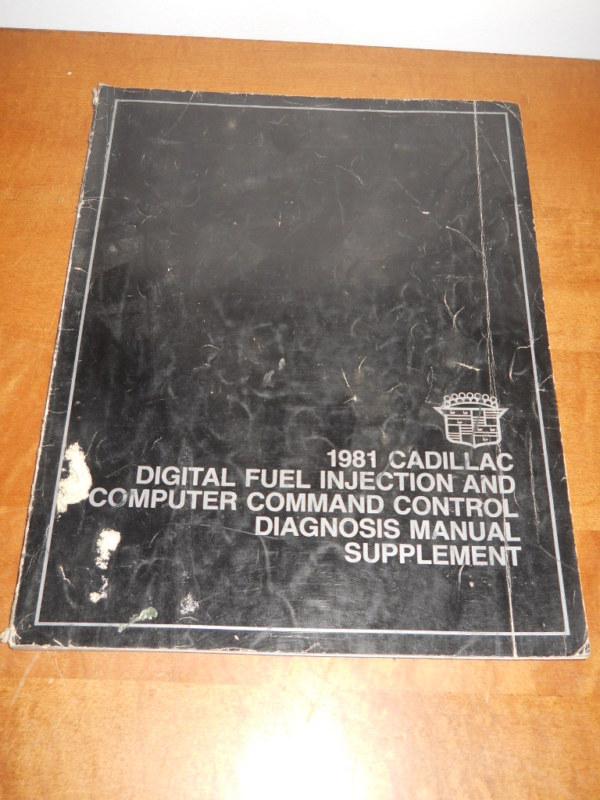 1981 cadillac used digital fuel injection / computer command control manual