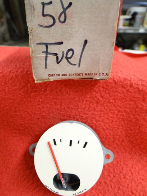 1958 fairlane/galaxy - nos - gas guage - fomoco - brand new in the box 