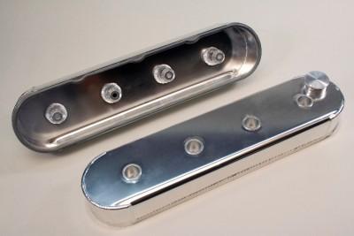 Gm ls series aluminum valve cover w/ coils (silver ) vc346-11