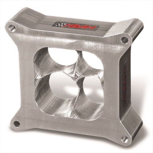 Ss4150-2al - 2" tall aluminum super sucker carb spacer for 4150 series carbs