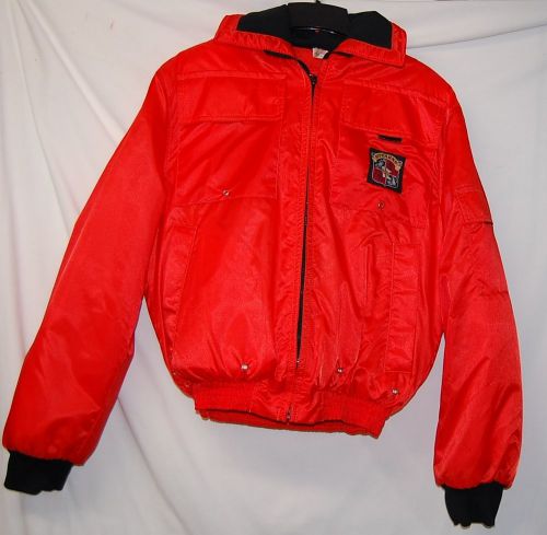 Stearns fj 7075 bomber style flotation life jacket small 36-38, never worn