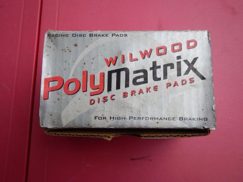 New wilwood brake pads,polymatrix high performance
