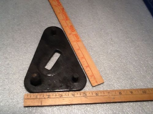 1930- 1931 model a ford side tire mount plate, as removed from a model a ford!