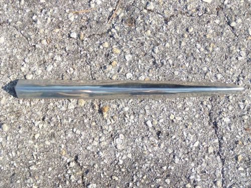 1960 pontiac oem, good used chrome rear door stainless trim spear molding