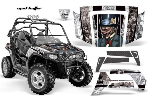 Amr racing polaris rzr 800 graphic kit decal utv parts accessory 06-10 mad htr s