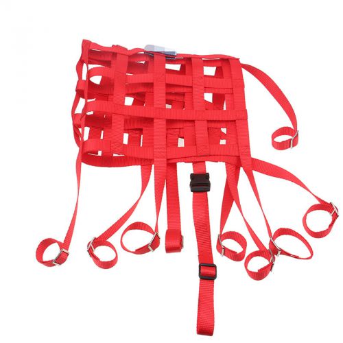 Red universal window net car suv racing safe safety equipment off road nylon web