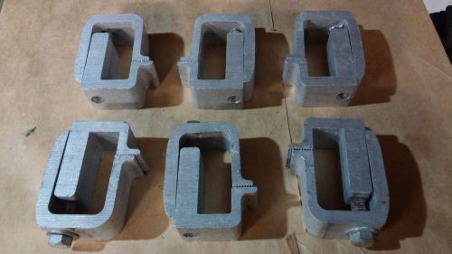 Pick up truck lid camper top hold down set of 6