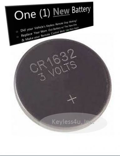 Replacement battery cr1632 oem hyq14acx keyless remote entry transmitter beeper