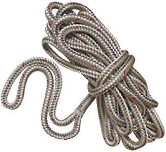 New england ropes 50591200015 dockline db 3/8 x 15ft wht/gol