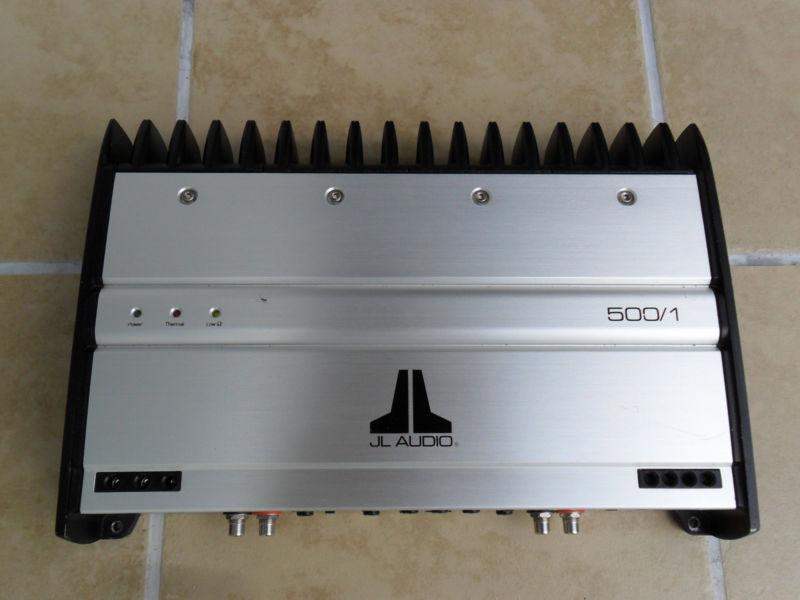 Jl audio amplifier 500/1 great condition