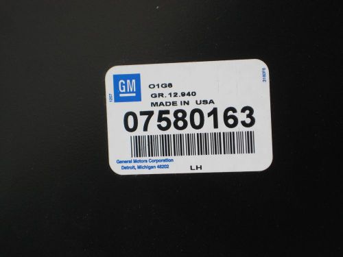 1967 chevrolet chevelle ss lr quarter panel - gm nos - 67 super sport malibu