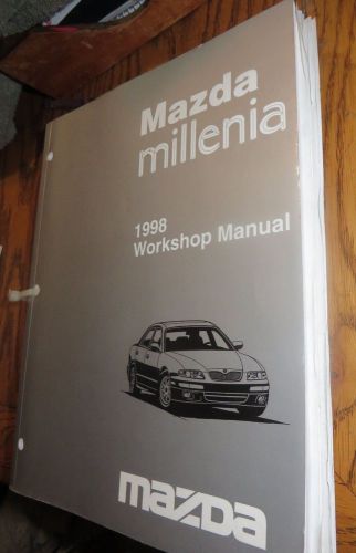 1998 mazda millenia auto workshop service shop repair oem manual 98