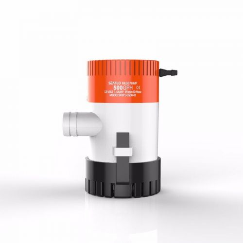 Seaflo 12v 500 gph 1.6a electric submersible bilge water pump for boat marine rv