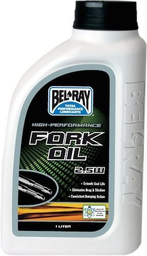 Bel-ray 1 liter high-performance fork oil 2.5w 99290-b1lw