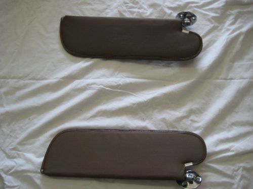 Buick, brown sunvisors, dark saddle interior skylark, gs 1968-1972
