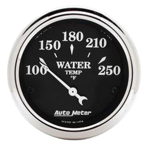 Auto meter 1737 old tyme black; water temperature gauge