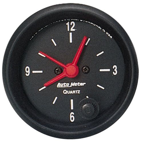 Auto meter 2632 z-series; clock