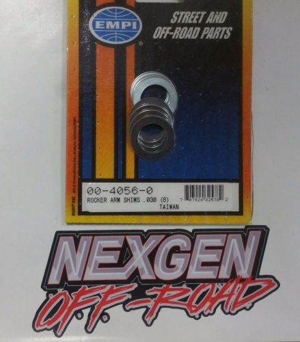 Rocker arm shaft shims .030&#034; 8 empi 4056 vw bug beetle