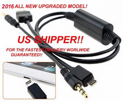 Bmw apple iphone 5 6 lightning usb y cable audio music adapter cord usb+aux
