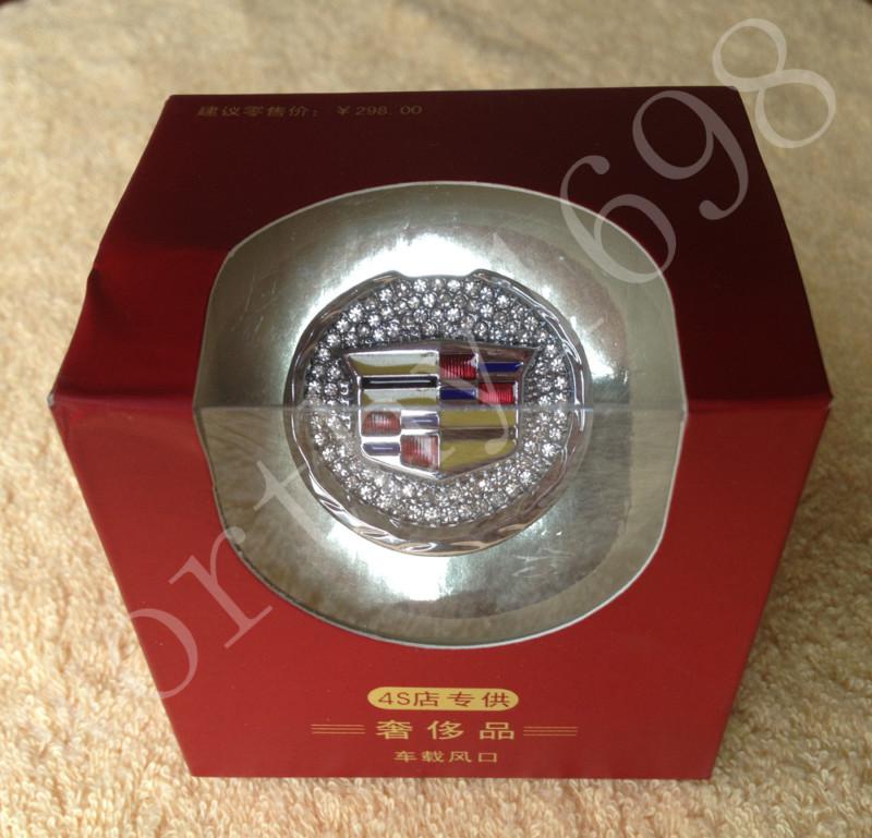 Cadillac emblem Car Air Conditioning Vent Diamond Air Fresh Perfume 1 piece, US $7.98, image 3