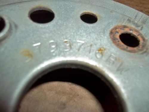 Crank damper pulley 1 groove omc merc mercruiser 140 120 stringer  3.0 2.5 io