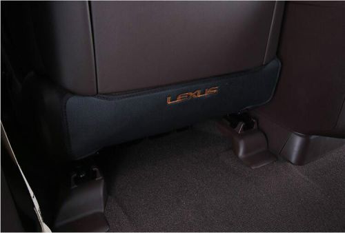 Anti-kick pads car seat protector leather cover 2pcs lexus es nx rx