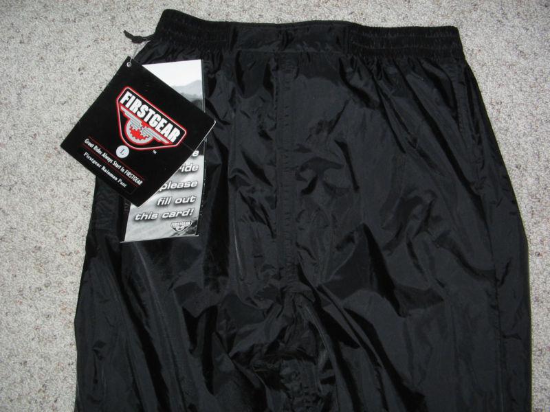 FIRSTGEAR Rainman Black & Red PANTS & JACKET sz Large NWT, US $199.99, image 3