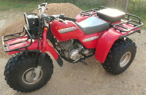 16" x 12" rear rack seat pad red 250es bigred 200es 200e 200 atc honda 3 wheeler