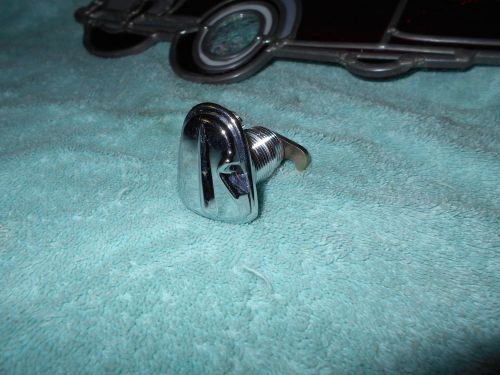 1955-1956 ford thunderbird new trunk lock cylinder assembly, excellent