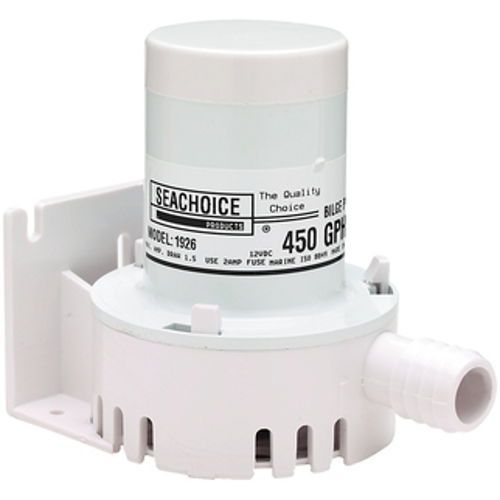 450 gph mini electric submersible bilge pump - perfect for small boats and pwcs