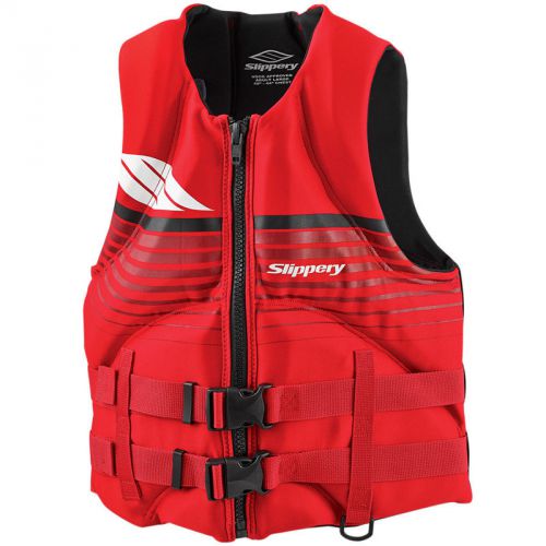 Slippery surge neo watercraft vest 2016-red/black-md