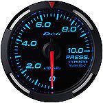 Defi racer gauge 52mm pressure meter df06604 blue