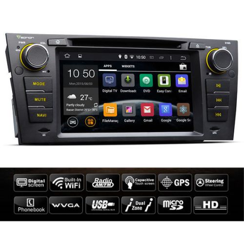 Android 4.4 7&#034; car dvd player gps e radio stereo for bmw e90/e91/e92/e93 (06-11)