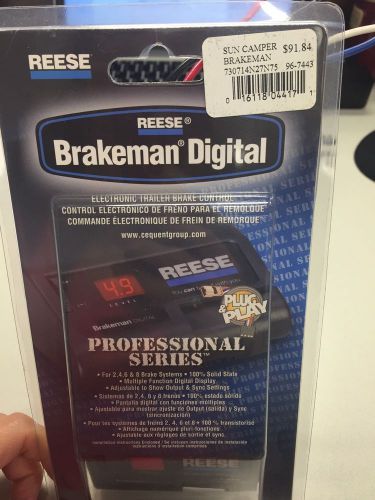 Sell Reese Brakeman Digital 83500 Trailer brake control in Naples