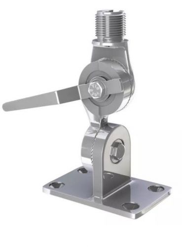 Shakespeare vhf antenna mount marine boat 4187hd heavy duty ratchet