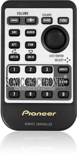 New! pioneer cd-r510 replacement remote for select pioneer car stereo receivers