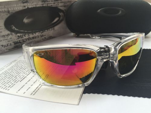 @@new oakley batwolf* sunglasses* translucent / &amp; polarized lenses #a1813 @@