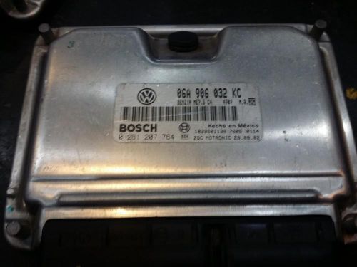 Volkswagen beetle engine brain box electronic control module; 2.0l, conv, at (