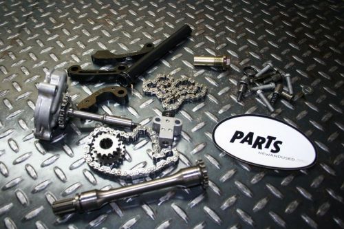 2007 kawasaki kfx700 kfx  oil pump with gears and chain