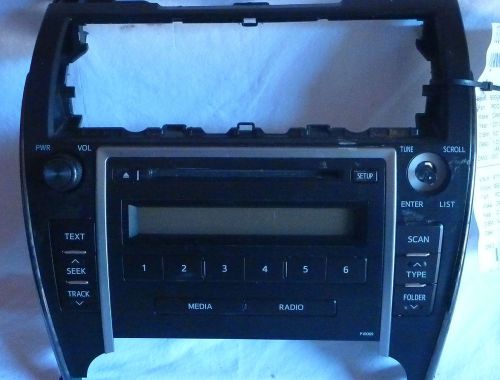12 13 14 Toyota Camry Radio Cd Face Plate Replacement Face ID P10069, image 1