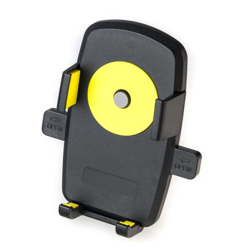 Cd slot car holder (yellow) for lg g2 g3 htc one m8 m9 / sony xperia z2 z3 z4