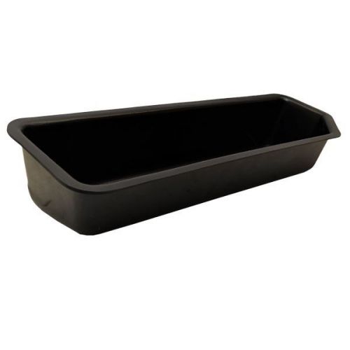 Bryant black 29 3/4 x 9 5/8 inch plastic boat storage bin / box