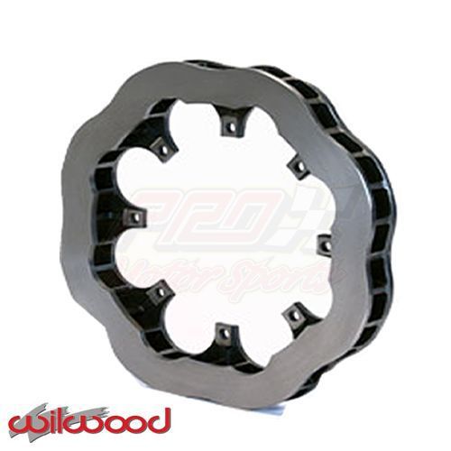 Wilwood racing 8 bolt 32 vane 1.25" x11.75" scalloped brake rotor  160-8343