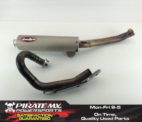 Suzuki ltz400 z400 jardine full exhaust system 400 kfx dvx 03 #128