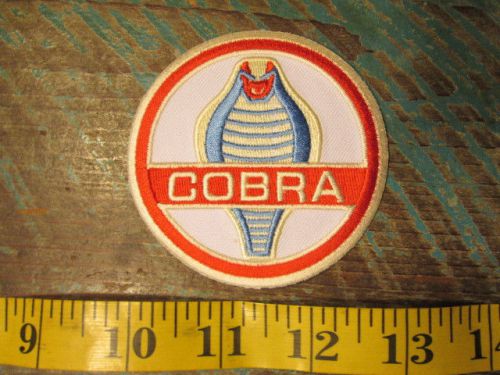 Shelby original colors cobra racing patch mustang 289 427 carroll gt350 gt500 gt