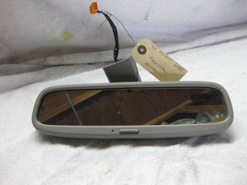 98-05 lexus gs300,400,430 interior rearview mirror auto dim w/compass temp  oem