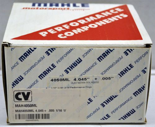 Mahle 4050ml low tension oil control ring set 1/16" 1/16" 3/16" 4.045" +.005"