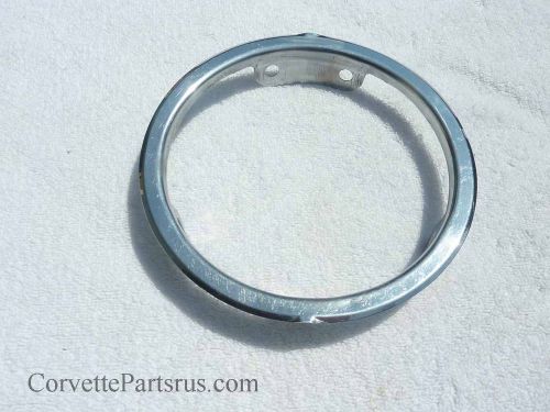 1963-1967 corvette gas door bezel original